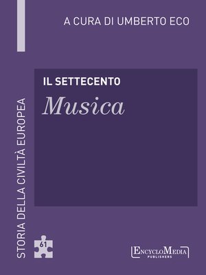 cover image of Il Settecento--Musica